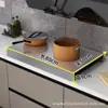 Acero Inoxidable Estufa de Inducción Especial Estante Soporte Base Cubierta de Placa para Estufa de Gas Estufa de Gas Estante de Almacenamiento de Cocina