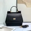 Série Dama da Sicília Simples e Versátil Estampa de Palmeira Bolsa de Ombro Cruzada Única Moda para Trabalho e Festa Bolsa Feminina Atacado