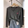 Elegante camiseta de manga larga con botones para mujer, estilo casual, talla grande, adelgazante y rejuvenecedora, adecuada para usar en capas, para mujeres de talla grande, oculta la grasa corporal