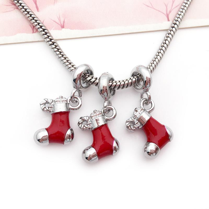 15214-圣诞红色袜子挂件15x25-3.2g-0.6-5