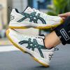 Nuevos Zapatos de Bádminton para Hombre, Zapatos Deportivos Profesionales de Competición para Tenis, Suela de Goma Antideslizante Transpirable para Voleibol y Tenis de Mesa