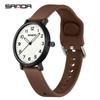 Sanda Live Relojes de Venta Caliente para Estudiantes al Inicio de la Fiesta Reloj para Examen de Preparatoria Luminoso de Tres Agujas Resistente al Agua de Cuarzo Al Por Mayor