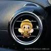 Decoración de Coche de Acrílico 2D de Abejita Nueva y Linda Transfronteriza Clip de Aromaterapia para Salida de Aire del Coche Accesorios Decorativos