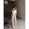Verão 2026 Estilo Casual Emagrecedor Design de Nicho Malhas Tops Transmissão ao Vivo Dropshipping Distribuição Transfronteiriça