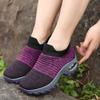 Sapatos Femininos, Meias, Sapatos de Mãe com Almofada de Ar para Aumentar a Altura para Primavera e Verão, Sapatos Casuais de Dança para Idade Média e Idosos, Tamanho Grande Moda Coreana