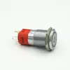Interruptor de Botón Metálico de 16 mm, Alta Corriente 12A, Equipo Impermeable de Alta Calidad para Arranque, Garantía de Tres Años, Encendido/Apagado