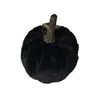 Decoração de Abóbora Simulada 5-6cm, Ornamento de Abóbora de Veludo para Halloween, Festival da Colheita, Ação de Graças, Decoração de Casa