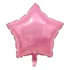 Balões de Folha de Alumínio Estrela de Cinco Pontas 18 Polegadas Transfronteiriços Balões Estrela de Cor Sólida Decoração de Festa de Aniversário de Folha de Alumínio Venda por Atacado