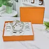 Conjunto de Xícara e Pires de Café Estilo Europeu Vintage com Cavalo e Flores em Porcelana Óssea, 6 Xícaras 6 Pires, Xícaras de Espresso para Chá da Tarde, Venda Direta da Fábrica