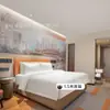 Móveis Padrão para Quarto de Hóspedes de Hotel Wyndham Cinco Estrelas Conjunto Completo de Baú de Cama Personalizado Design de Quarto de Hóspedes Cama Especial para Quarto de Hotel