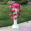 Colunas Romanas de Casamento Cesta de Flores Arco de Abertura Decoração Coluna de Flores para Guia de Estrada Novo Estilo Europeu Arranjo de Presente de Casamento Adereços de Boas-Vindas