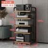 Rack de amplificador amplificador valvulado AV equipamento para entusiasta HIFI gabinete suporte de alto-falante piso móvel multi-camada Leidezhu