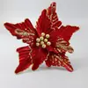 Decoraciones para el Hogar con Diseño de Casa de Flores para Simulación de Balón de Oro Transfronterizo, Lugar de Decoración para Reunión Anual de la Empresa, Flores Artificiales Falsas de Navidad al por Mayor