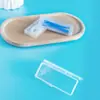 Cepillo interdental de limpieza médica caja portátil conveniente para viajar caja de cepillo interdental de mango largo para viajar fácil de llevar