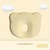 Almohada de estilo para bebé antidesviación nube de dibujos animados algodón suave transpirable reposacabezas para bebé almohada correctora de cabeza para recién nacido
