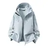 Chaqueta Softshell Funcional Cálida Cortavientos Transpirable Cómoda Ropa Exterior para Montañismo al Aire Libre para Hombre
