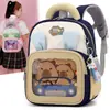 Mochilas Escolares Infantis Desenho Animado Fofo para Meninos e Meninas de 3-6 Anos Mochilas Leves Proteção da Coluna Pequenas, Médias e Grandes Mochilas Escolares para Jardim de Infância