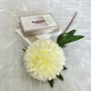 Flor de Hortensia Grande Estilo Europeo de Gama Alta Flor de Cebolla Bola de Flores Bola de Espinas Flor Artificial Flor Falsa Decoración del Hogar Guía de Boda Mesa de Ping Pong Crisantemo