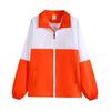 Gabardina de voluntario con logo bordado estampado personalizado ropa de otoño e invierno combinación de colores gabardina publicitaria manga larga ropa de trabajo ropa de trabajo personalizada