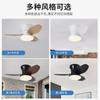 Lámpara de Ventilador Transfronteriza Lámpara Simple Nórdica para Restaurante con Lámpara de Ventilador Eléctrico Estándar Americano Estándar Europeo Estándar Japonés Venta Directa de Fábrica en Stock
