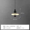 [Transfronteiriço] Restaurante Atmosfera Luminária Pendente de Mármore Luminária de Mesa Estilo Espanhol Balcão de Bar Pequena Luminária Pendente Luxo Leve Luminária Suspensa Estilo Francês