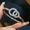 Pulsera Retro Ovalada de Bambú con Cierre de Circonita Europeo y Americano, Pulsera de Lujo Ligero de Gama Alta, Accesorio de Mano Versátil de Moda para el Día a Día