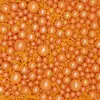 Azúcar Perlado Colorido Comestible Bolsa de 500g Perlas de Azúcar Aguja de Azúcar Serie Mixta Decoración de Pasteles para Hornear Perlas de Azúcar Rodajas Redondas