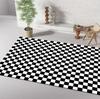 Alfombra de sala de estar estilo ins nueva, sofá, dormitorio, mesa de centro, manta lavable a máquina, alfombra de noche para niña llena de alfombra de piso resistente a las manchas