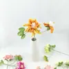 Flores de Peonía Afgana, Flores Completas de Hilo, Serie de Ramos de Año Nuevo, Ramos Artificiales, En Stock, Productos Terminados