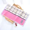 Toalla de algodón para niños toalla facial toalla infantil toalla para el hogar rectangular de algodón absorbente toalla pequeña venta al por mayor multiestilo