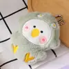 Broche de oso fresa de peluche de dibujos animados lindo perro Pacha Muñeca Muñeca adornos para bolso accesorios de ropa diy al por mayor