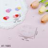 Molde de Silicone Criativo para Bolo de Flores Assar Coração Artesanal DIY Argila de Cola Resina Acessórios Decorativos Molde