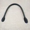 Nova Bolsa de Couro Costurada no Centro com Borda Oleada Bolsa de Mão de Couro Pu com Alça de Bolsa de Couro Genuíno Acessórios