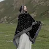 Chal bohemio, capa exótica para mujer, adecuada para viajes a Xinjiang, excursiones por la pradera y sesiones de fotos, capa exterior de estilo étnico