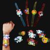 Reloj Luminoso de Halloween con Correa de Muñeca LED Flash Juguete de Goma Suave para Niños Transfronterizo Pulsera de Silicona Regalo de Dibujos Animados
