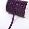 Adorno Personalizado con Hilo Dorado, Hilo Plateado y Puntos de Estrella para Accesorios de Ropa, 48 Colores, Muestra Gratuita, Cinta de Polipropileno, Cinta Flock