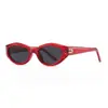 Gafas de Sol Retro Estilo Coreano Personalizadas Ojo de Gato Gm para Mujer, Protección Solar de Alta Gama, Gafas de Sol Polarizadas Anti-UV para Hombre