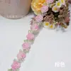 Renda de Bordado Colorida Vintage Solúvel em Água para Roupas Femininas e Infantis, Acessórios de Decoração para Saias DIY Hanfu, Atacado Personalizado