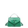 Bolsa de Ombro Cruzada Pequena Quadrada Moda Versátil Estilosa e Simples de Verão 2026 High-End Retrô