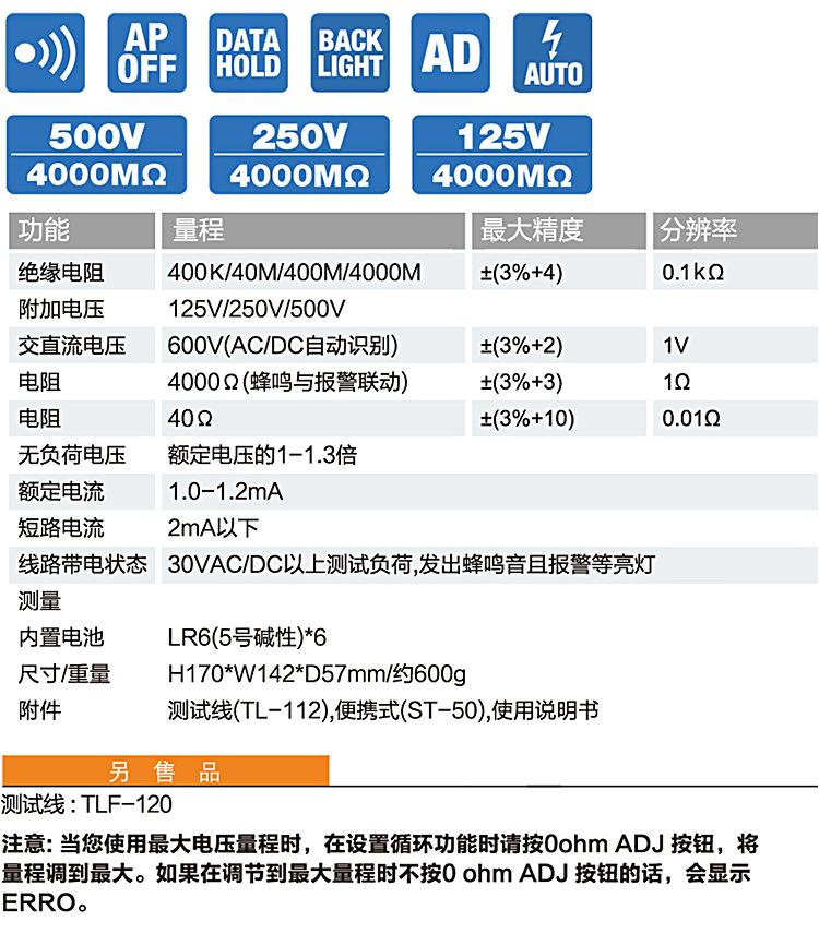 绝缘电阻测试仪SANWA三和MG1000 500 M53 MG5000数字兆欧表HG561H