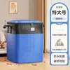 Saco de armazenamento de colcha saco organizador de roupas saco de embalagem para mudança resistente durável grande capacidade para colchas de algodão roupas saco pele de cobra