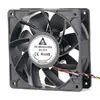 Processamento de Fábrica Personalizado 12038 CC Esfera Dupla 12V Ventilador de Resfriamento Aquecedor de Energia Eólica