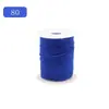 Suministro de 0.5 mm de Hilo Elástico de Látex Trenzado de Núcleo Negro y Blanco para Bisutería, Hilo de Goma Elástica para Costura DIY, Alta Elasticidad Personalizable