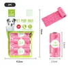 Sacos de Lixo Ecológicos Totalmente Degradáveis Nunbell Transfronteiriços, Sacos Espessos para Resíduos de Animais de Estimação, Sacos para Fezes de Gatos e Cachorros