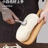Venta al por mayor del fabricante Cuchillo para fideos de acero inoxidable Rascador manual para fideos de uso doméstico Pelador de fideos Gadgets de cocina