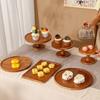 Soporte de Exhibición para Mesa de Postres Chino Adornos Bandeja para Pastel de Compromiso Soporte para Postres de Múltiples Capas Bandeja de Té Mesa para Hora del Té con Comida Fría