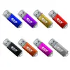 Pen Drive USB Metálico Colorido em Estoque do Fabricante para Leilão, À Prova d'Água, Pequena Capacidade 128MB/256MB, Pen Drive Compatível