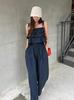 Chic Coreano Verano 2026 Conjunto de Dos Piezas de Moda: Top Camisola con Volantes en Capas + Pantalones de Pierna Ancha de Cintura Alta