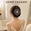 Nuevo Pasador de Flor de Plumeria con Degradado Estilo Transfronterizo, Diseño Floral Fluido de Moda, Pasador de Gama Alta, Pinza para el Cabello Elegante al por Mayor