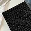Pegatinas de arte de uñas huecas de moda nueva plantilla de doble propósito para pintura en aerosol patrón de lazo de amor herramienta de pegatinas auxiliares para uñas